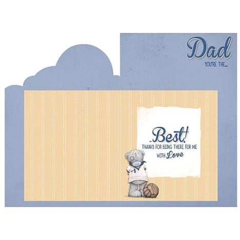Bear With Football Me to You Bear Fathers Day Card Extra Image 1